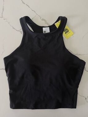 All in Motion women's racerback high-neck sports bra tank top